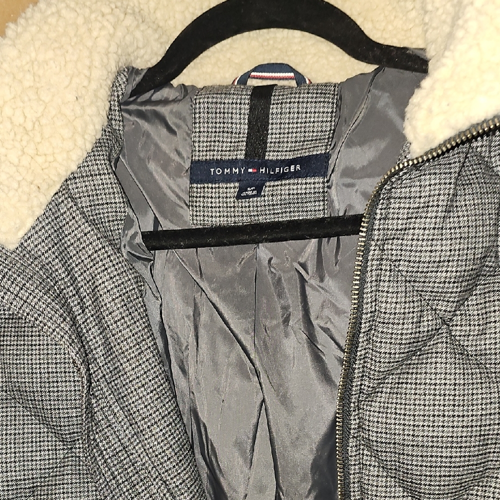 Tommy Hilfiger Gray Puffer Jacket